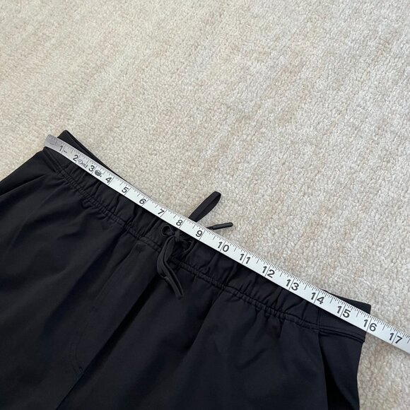 Lululemon Black Pull On Crop Pants With Pockets - Picture 7 of 9
